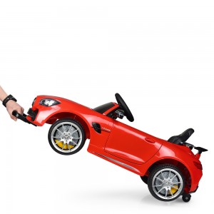 Детский электромобиль Bambi M 3904 EBLR-3 Mercedes AMG GT R, красный
