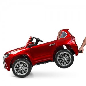 Детский электромобиль Джип Bambi M 3906 EBLRS-3 Lexus LX 570, красный