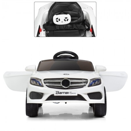 Дитячий електромобіль Bambi M 3981 EBLR-1 Mercedes S63 AMG, білий Дитячий електромобіль Bambi M 3981 EBLR-1 Mercedes S63 AMG, білий