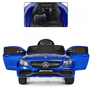 Детский электромобиль Bambi M 4010-1 EBLRS-4 Mercedes, синий