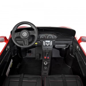 Дитячий електромобіль Bambi M 4055 AL-3 Porsche Cayman, двомісний, червоний