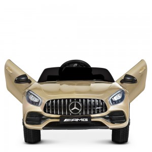 Детский электромобиль Bambi M 4062 EBLRS-13 Mercedes AMG GT, золотой