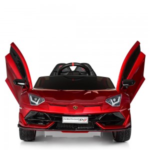 Дитячий електромобіль Bambi M 4093 EBLRS-3 Lamborghini Aventador SV, червоний