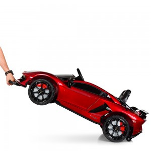 Детский электромобиль Bambi M 4093 EBLRS-3 Lamborghini Aventador SV, красный