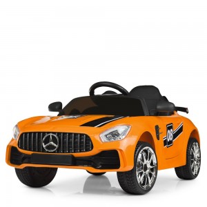 Детский электромобиль Bambi M 4105-1 EBLR-7 Mercedes AMG GT, оранжевый