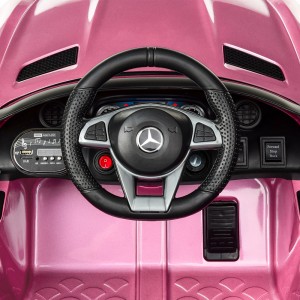Детский электромобиль Bambi M 4105-1 EBLRS-8 Mercedes AMG GT, розовый