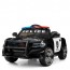 Дитячий електромобіль Bambi M 4108 EBLR-2 Поліцейська машина, чорний