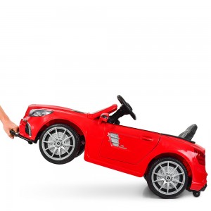 Дитячий електромобіль Bambi M 4147 EBLR-3 Mercedes, червоний