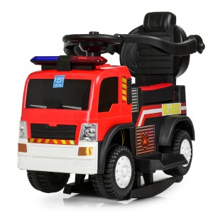 Детская каталка толокар Bambi M 4166 L-3 Пожарная машина, красный