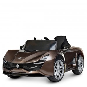 Детский электромобиль Bambi M 4203 EBLRS-13 Ferrari, коричневый