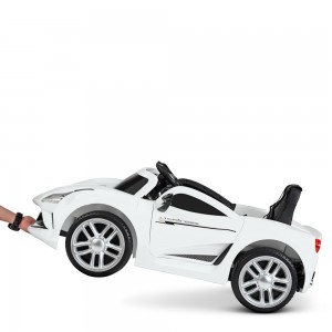 Детский электромобиль Bambi M 4455-1 EBLR-1 Ferrari, белый