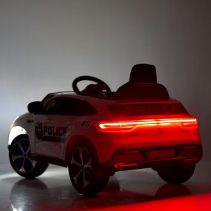 Дитячий електромобіль Джип Bambi M 4519 EBLR-1 Police, чорний