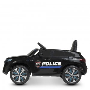 Дитячий електромобіль Джип Bambi M 4519 EBLR-1 Police, чорний