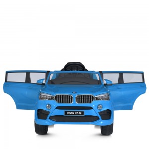 Дитячий електромобіль Джип M 4522 EBLR-4 BMW X5, синій