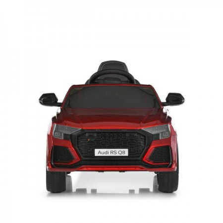 Детский электромобиль Audi RS Q8 M 4569EBLRS-3 красный автопокраска, 2 мотора по 35W, EVA, кожа, MP3, USB, Bluetooth