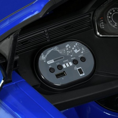 Дитячий електромобіль Audi M 4569EBLRS-4 синій, 2 мотори по 35W, EVA, екошкіра, MP3, USB, Bluetooth Дитячий електромобіль Audi M 4569EBLRS-4 синій, 2 мотори по 35W, EVA, екошкіра, MP3, USB, Bluetooth