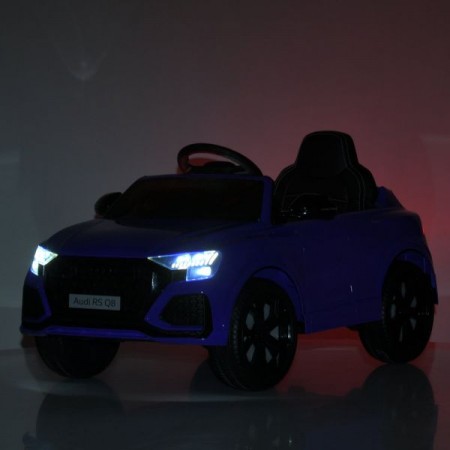 Дитячий електромобіль Audi M 4569EBLRS-4 синій, 2 мотори по 35W, EVA, екошкіра, MP3, USB, Bluetooth Дитячий електромобіль Audi M 4569EBLRS-4 синій, 2 мотори по 35W, EVA, екошкіра, MP3, USB, Bluetooth