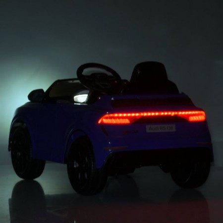 Дитячий електромобіль Audi M 4569EBLRS-4 синій, 2 мотори по 35W, EVA, екошкіра, MP3, USB, Bluetooth Дитячий електромобіль Audi M 4569EBLRS-4 синій, 2 мотори по 35W, EVA, екошкіра, MP3, USB, Bluetooth
