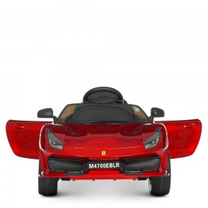 Дитячий електромобіль Bambi M 4700 EBLRS-3 Ferrari, червоний