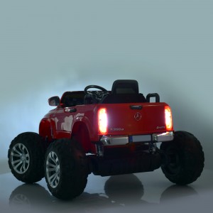 Дитячий електромобіль Джип Bambi M 4786 EBLR-3 (24V) Mercedes (Monster Truck), червоний