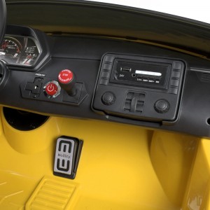 Детский электромобиль Bambi M 4788 EBLR-6 (24V) Lamborghini, двухместный, желтый