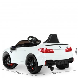 Детский электромобиль Bambi M 4791 EBLR-1 BMW M5, белый
