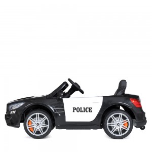 Детский электромобиль Bambi M 4866 EBLR-2-1 Police Mercedes SL500, черный