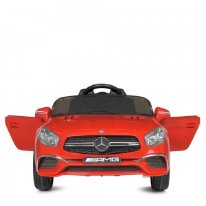 Дитячий електромобіль Bambi M 4871 EBLR-3 Mercedes, червоний