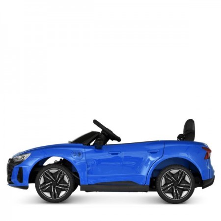 Дитячий електромобіль Audi RS e-tron GT M 4938EBLR-4 синій, 2 мотори по 30W, EVA, шкіряне сидіння, MP3, USB, TF, Bluetooth Дитячий електромобіль Audi RS e-tron GT M 4938EBLR-4 синій, 2 мотори по 30W, EVA, шкіряне сидіння, MP3, USB, TF, Bluetooth