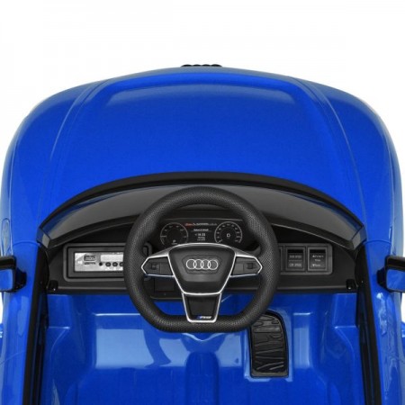 Дитячий електромобіль Audi RS e-tron GT M 4938EBLR-4 синій, 2 мотори по 30W, EVA, шкіряне сидіння, MP3, USB, TF, Bluetooth Дитячий електромобіль Audi RS e-tron GT M 4938EBLR-4 синій, 2 мотори по 30W, EVA, шкіряне сидіння, MP3, USB, TF, Bluetooth