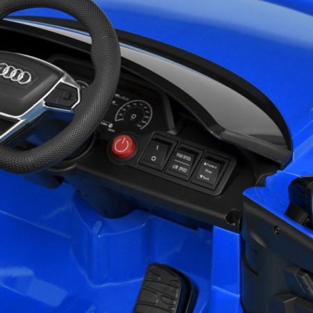 Дитячий електромобіль Audi RS e-tron GT M 4938EBLR-4 синій, 2 мотори по 30W, EVA, шкіряне сидіння, MP3, USB, TF, Bluetooth Дитячий електромобіль Audi RS e-tron GT M 4938EBLR-4 синій, 2 мотори по 30W, EVA, шкіряне сидіння, MP3, USB, TF, Bluetooth