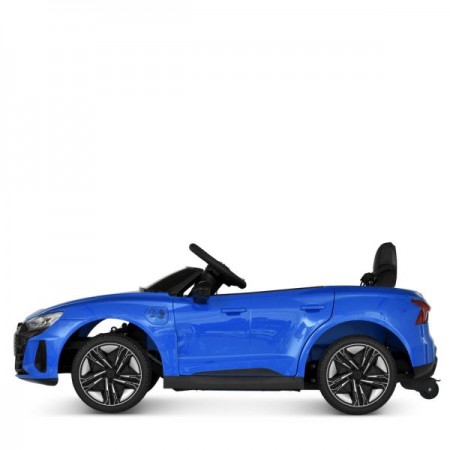Дитячий електромобіль Audi RS e-tron GT M 4938EBLR-4 синій, 2 мотори по 30W, EVA, шкіряне сидіння, MP3, USB, TF, Bluetooth Дитячий електромобіль Audi RS e-tron GT M 4938EBLR-4 синій, 2 мотори по 30W, EVA, шкіряне сидіння, MP3, USB, TF, Bluetooth