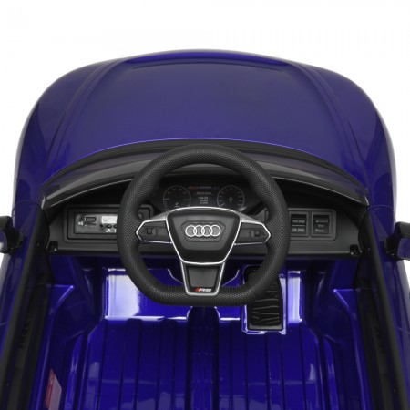 Детский электромобиль Bambi M 4938EBLRS-4 Audi RS e-tron GT синий, 2 мотора по 30W, EVA, экокожа, MP3, USB, Bluetooth, автопокраска Детский электромобиль Bambi M 4938EBLRS-4 Audi RS e-tron GT синий, 2 мотора по 30W, EVA, экокожа, MP3, USB, Bluetooth, автопокраска