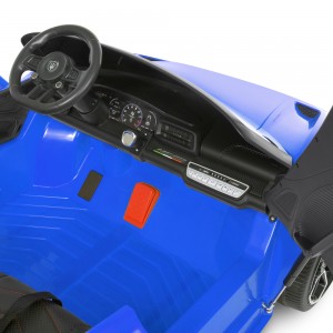 Дитячий електромобіль Bambi M 4993 EBLR-4 Maseratti MC20, двомісний, синій