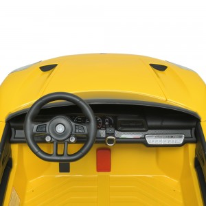 Детский электромобиль Bambi M 4993 EBLR-6 Maseratti MC20, двухместный, желтый