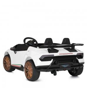 Детский электромобиль Bambi M 5020 EBLR-1 (24V) Lamborghini, белый