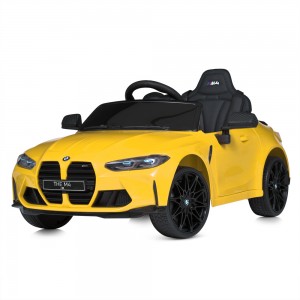 Детский электромобиль Bambi M 5096 EBLR-6 BMW M4, желтый