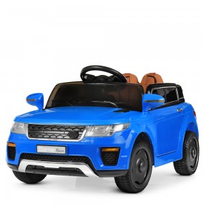 Дитячий електромобіль Джип Bambi M 5396 EBLR-4 Land Rover, синій