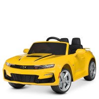 Дитячий електромобіль Bambi M 5669 EBLR-6 Chevrolet Camaro, жовтий