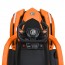 Машина M 5781EBLR-7 2,4G, 3в1 (каталка-толокар, бат.ручка), 1*6V4AH, 1*18W, муз, світло, шкіра, EVA, MP3,USB, bluetooth, помаранчевий