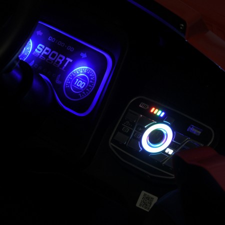Дитячий електромобіль Джип Bambi M 5802 EBLR-1 Polaris, білий
