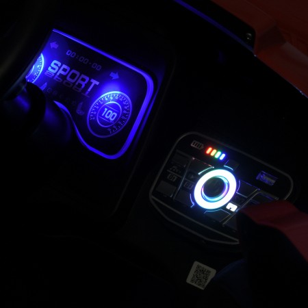 Дитячий електромобіль Джип Bambi M 5802 EBLR-3 Polaris, червоний Дитячий електромобіль Джип Bambi M 5802 EBLR-3 Polaris, червоний