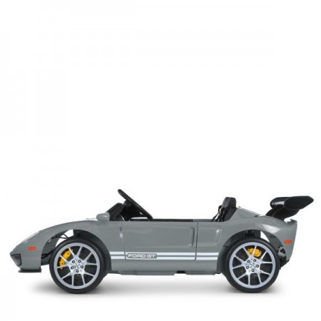 Детский электромобиль Ford GT M 6107EBLR-11 серый, 4 мотора по 90W, Bluetooth, кожа Детский электромобиль Ford GT M 6107EBLR-11 серый, 4 мотора по 90W, Bluetooth, кожа