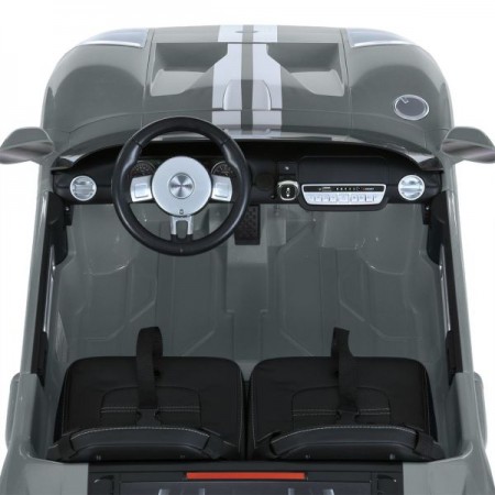 Детский электромобиль Ford GT M 6107EBLR-11 серый, 4 мотора по 90W, Bluetooth, кожа Детский электромобиль Ford GT M 6107EBLR-11 серый, 4 мотора по 90W, Bluetooth, кожа