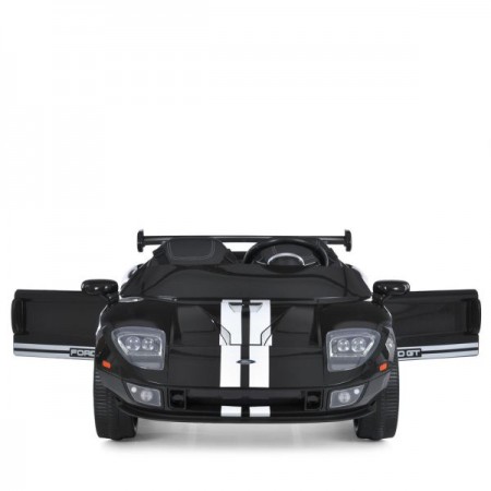 Дитячий електромобіль Ford GT M 6107EBLR-2 чорний, 4 мотори по 90W, Bluetooth, шкіра Дитячий електромобіль Ford GT M 6107EBLR-2 чорний, 4 мотори по 90W, Bluetooth, шкіра