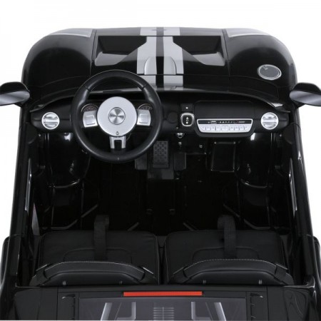 Дитячий електромобіль Ford GT M 6107EBLR-2 чорний, 4 мотори по 90W, Bluetooth, шкіра Дитячий електромобіль Ford GT M 6107EBLR-2 чорний, 4 мотори по 90W, Bluetooth, шкіра