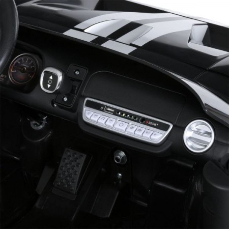 Дитячий електромобіль Ford GT M 6107EBLR-2 чорний, 4 мотори по 90W, Bluetooth, шкіра Дитячий електромобіль Ford GT M 6107EBLR-2 чорний, 4 мотори по 90W, Bluetooth, шкіра
