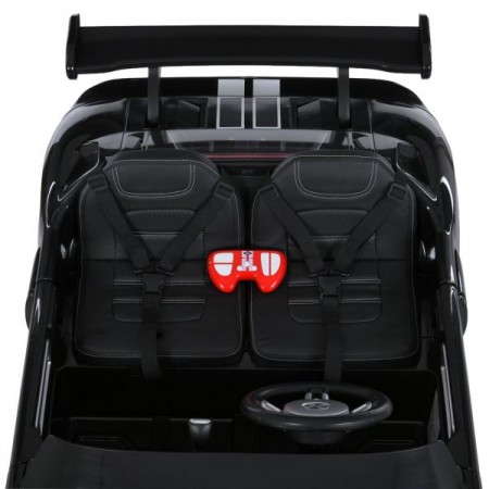Дитячий електромобіль Ford GT M 6107EBLR-2 чорний, 4 мотори по 90W, Bluetooth, шкіра Дитячий електромобіль Ford GT M 6107EBLR-2 чорний, 4 мотори по 90W, Bluetooth, шкіра