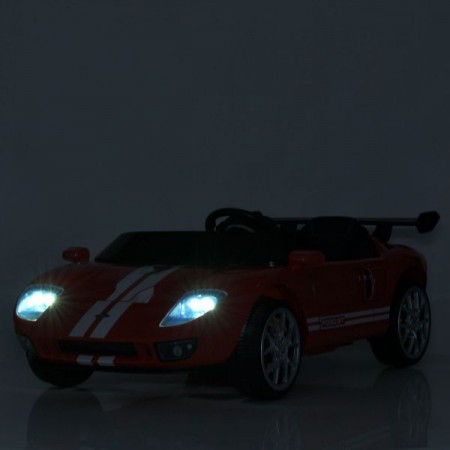 Детский электромобиль Ford GT M 6107EBLR-3 красный, 4 мотора по 90W, Bluetooth, кожа Детский электромобиль Ford GT M 6107EBLR-3 красный, 4 мотора по 90W, Bluetooth, кожа