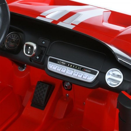 Детский электромобиль Ford GT M 6107EBLR-3 красный, 4 мотора по 90W, Bluetooth, кожа Детский электромобиль Ford GT M 6107EBLR-3 красный, 4 мотора по 90W, Bluetooth, кожа